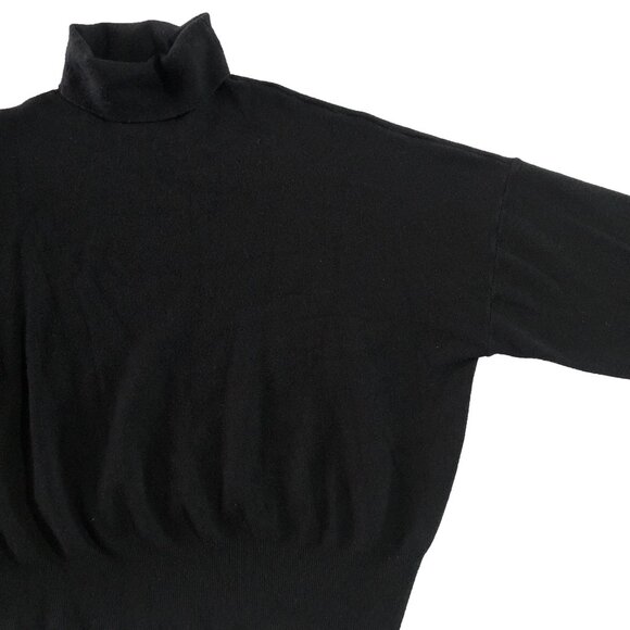 Dazy Sweater Womens Size Small (see pics) Black Knit Turtleneck Long Sleeve - Picture 4 of 8